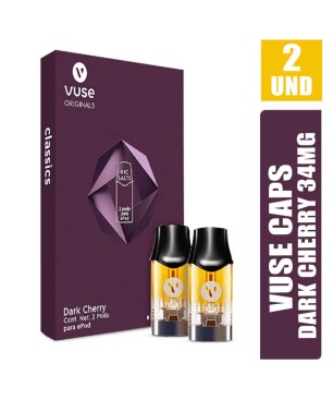 VUSE CAPS DARK CHERRY VPRO 18MG X 2UND