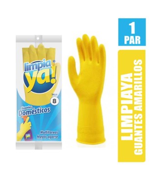 GUANTES AMARILLOS LIMPIAYA