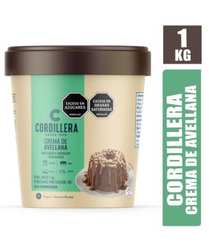 CORDILLERA CREMA DE AVELLANA X 1000KG