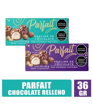 CHOCOLATES PARFAIT X 36GR