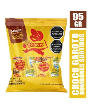 BOMBONES SURTIDOS CHOCO GAROTO X 95GR