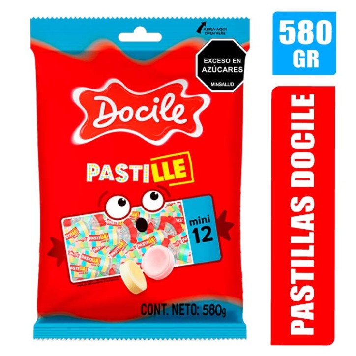MINI PASTILLAS DOCILE X 580GR