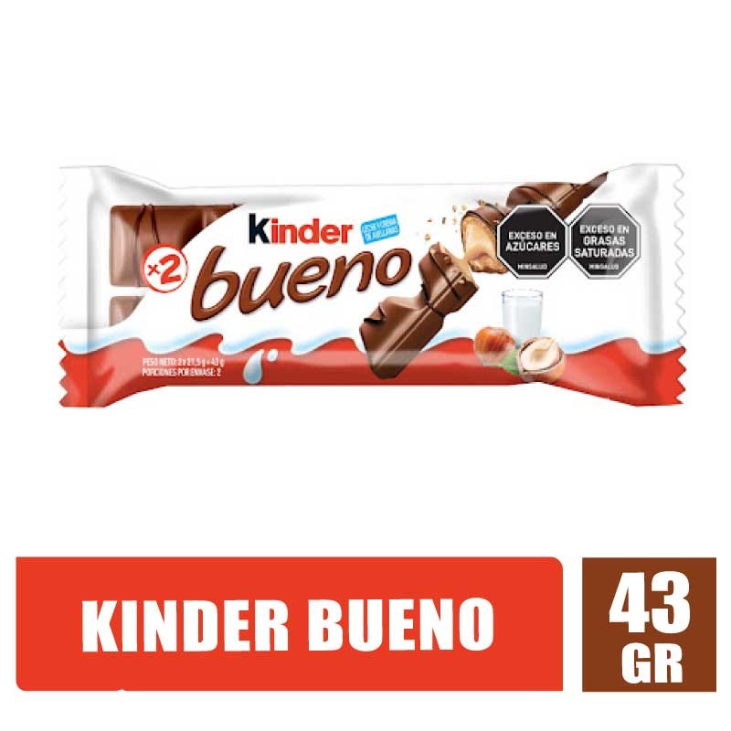 CHOCOLATE KINDER BUENO X 43GR