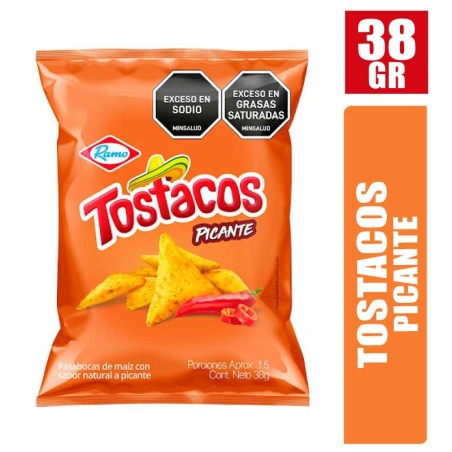 PASABOCAS TOSTACOS RAMO PICANTES X 38GR