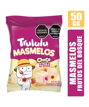 MASMELO TRULULU FRUTOS DEL BOSQUE X 50GR