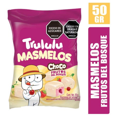 MASMELO TRULULU FRUTOS DEL BOSQUE X 50GR