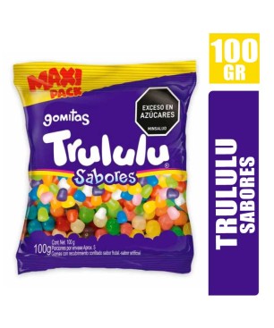 GOMITAS TRULULU SABORES X 100GR