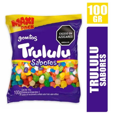 GOMITAS TRULULU SABORES X 100GR