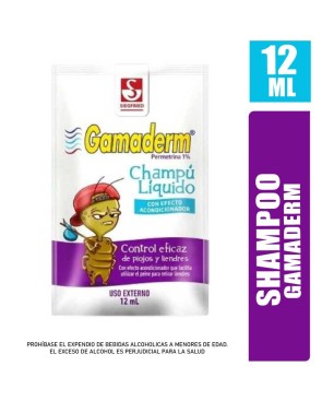 SHAMPOO GAMADERM X 12ML