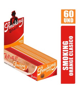 PAPEL SMOKING ORANGE ORIGINAL X 60UND