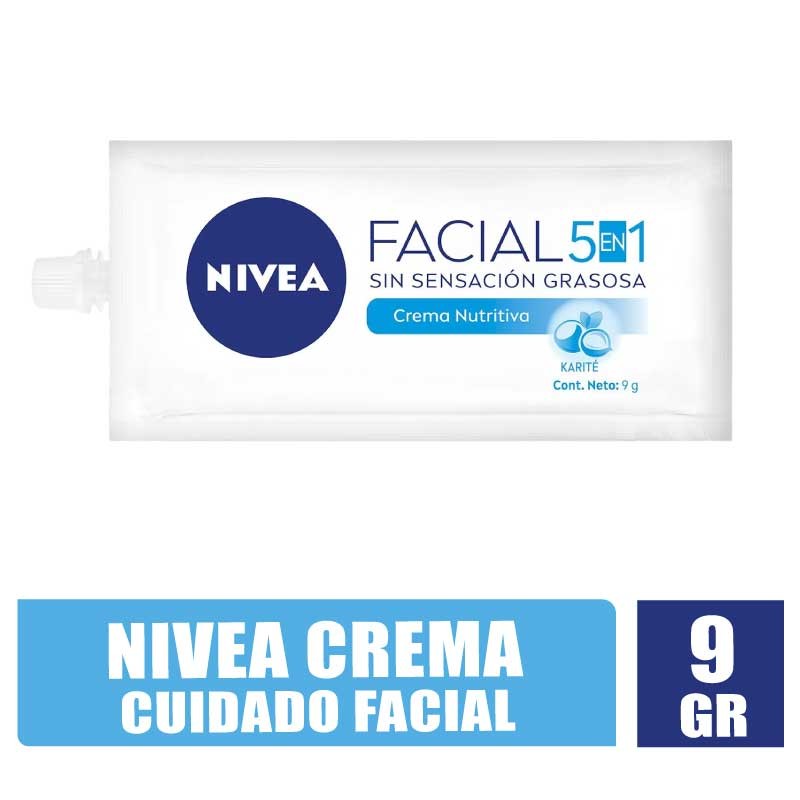 SOBRE NIVEA CREMA CUIDADO FACIAL X 9GR