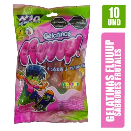 GELATINA FLUUUP X 10UND