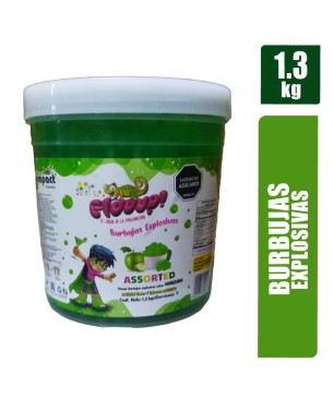 BURBUJAS EXPLOSIVAS FLUUUP MANZANA X 1.3KG