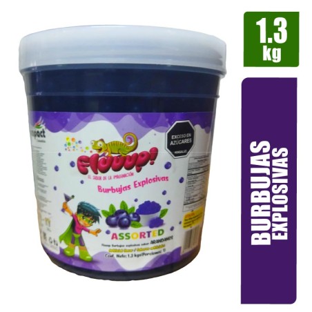 BURBUJAS EXPLOSIVAS FLUUUP ARANDANOS X 1.3KG