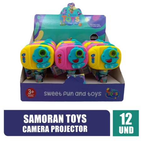 SAMORAN TOYS CAMARA PROJECTOR X 12UND