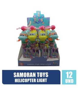 SAMORAN TOYS HELICOPTER LIGHT X 12UND
