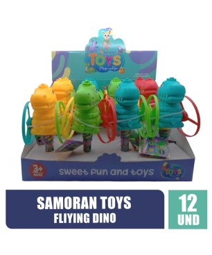 SAMORAN TOYS DINOSAURIO HELICE X 12UND