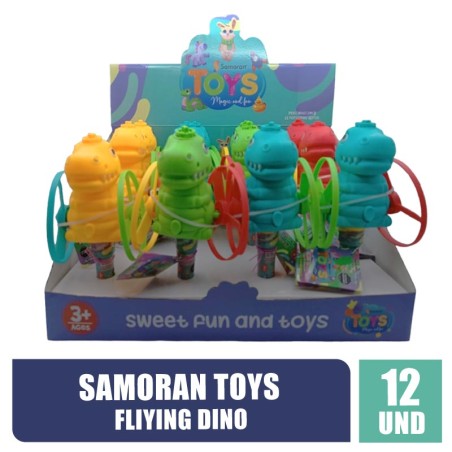 SAMORAN TOYS DINOSAURIO HELICE X 12UND