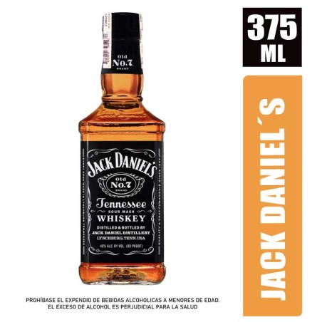 WHISKY JACK DANIELS X 375ML