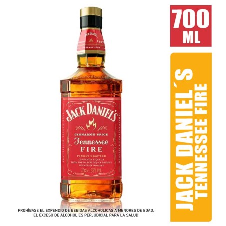 WHISKY JACK DANIELS FIRE X 700ML