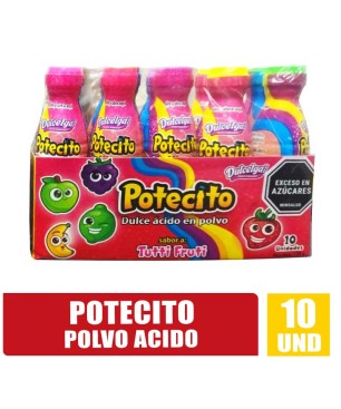 POTECITO POLVO ACIDO DULCELGAL 12GR X 10UND