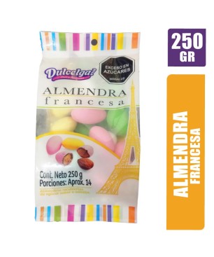 ALMENDRA FRANCESA DULCELGAL COLOR X 250GR