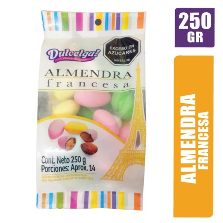 ALMENDRA FRANCESA DULCELGAL COLOR X 250GR