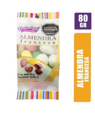 ALMENDRA FRANCESA DULCELGAL COLOR X 80GR