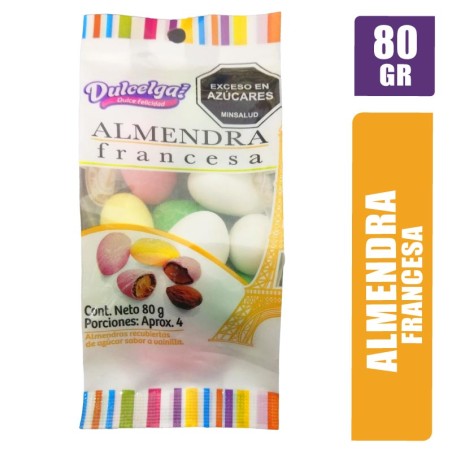 ALMENDRA FRANCESA DULCELGAL COLOR X 80GR