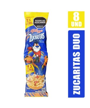 CEREAL ZUCARITAS DUO 60GR X 8UND