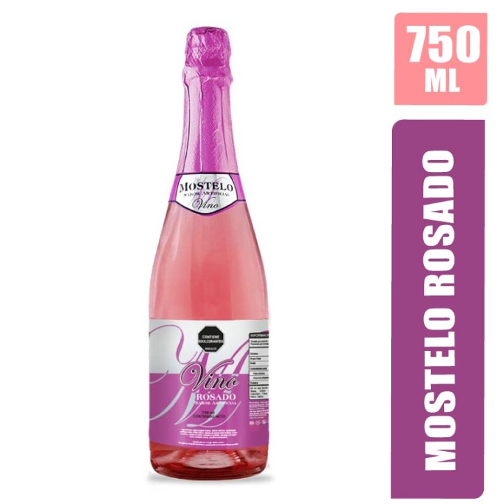 CHAMPAÑA MOSTELO ROSADA X 750ML
