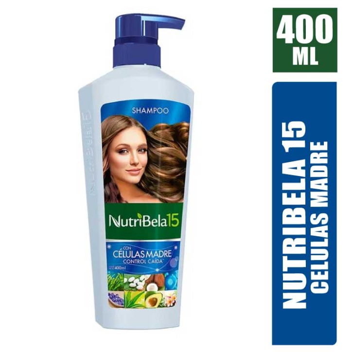 SHAMPOO NUTRIBELA 15 CELULAS MADRE X 400ML