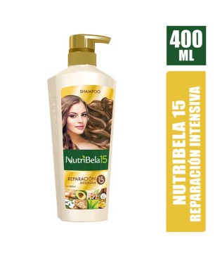 SHAMPOO NUTRIBELA 15 REPARACIÓN INTENSIVA X 400ML