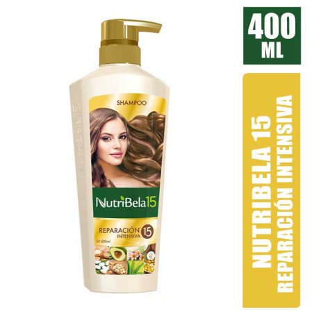 SHAMPOO NUTRIBELA 15 REPARACIÓN INTENSIVA X 400ML