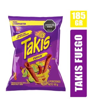 TAKIS BIMBO FUEGO X 185GR