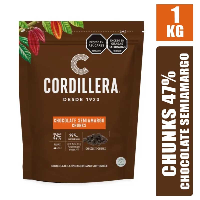 CHUNKS LA CORDILLERA 47% X 1000GR