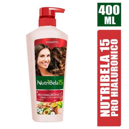 SHAMPOO NUTRIBELA 15 PRO HIALURONICO X 400ML