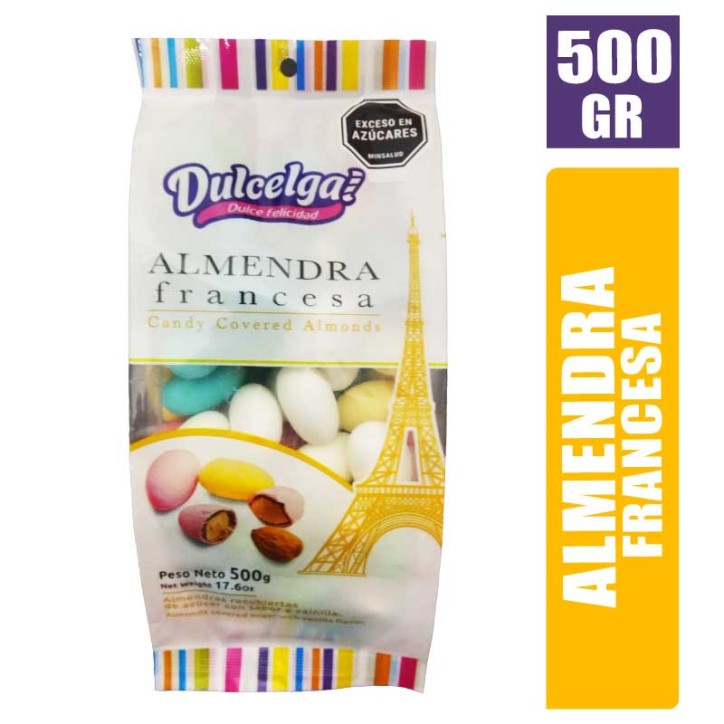 ALMENDRA FRANCESA DULCELGAL COLOR X 500GR