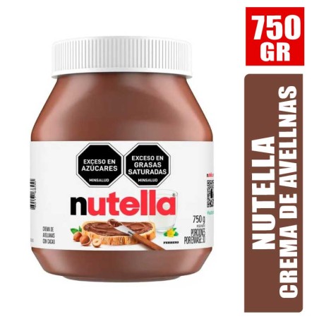 CREMA DE NUTELLA DE AVELLANAS X 750GR