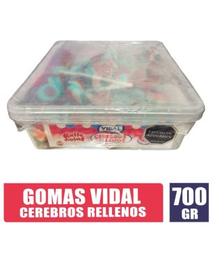 GOMAS VIDAL CEREBROS RELLENOS X 700GR
