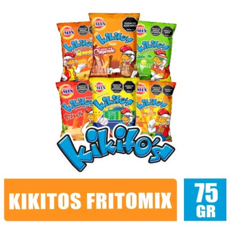 PASABOCAS KIKITOS FRITOMIX X 75GR