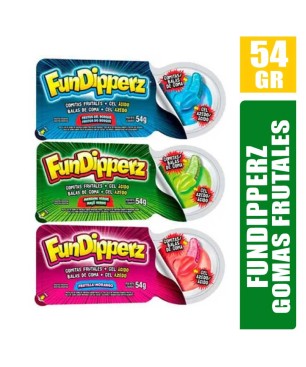 GOMAS FRUTALES FUNDIPPERZ X 54GR