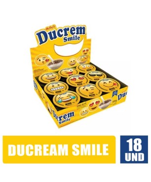 CREMA DE AVELLANA DUCREAM SMILE 25GR X 18UND
