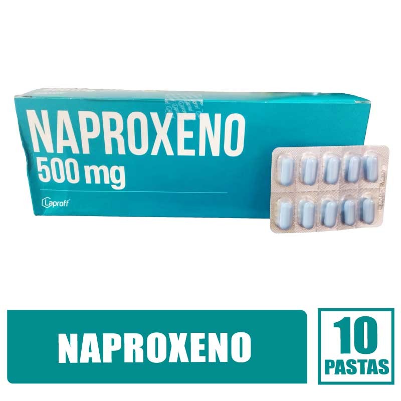 NAPROXENO 500MG X 10 PASTILLAS