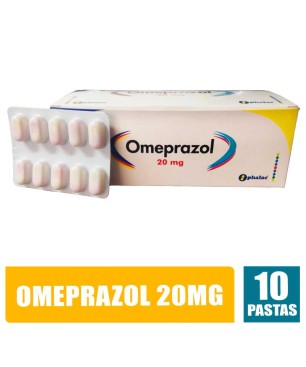 OMEPRAZOL 20MG X 10 PASTILLAS