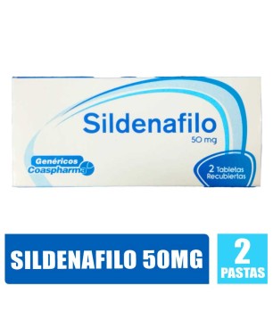 SILDENAFILO 50MG X 2 PASTILLAS