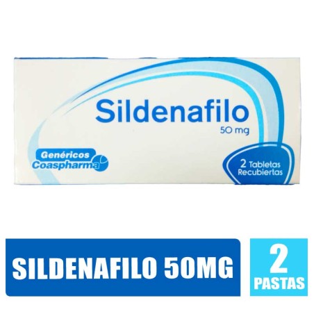 SILDENAFILO 50MG X 2 PASTILLAS