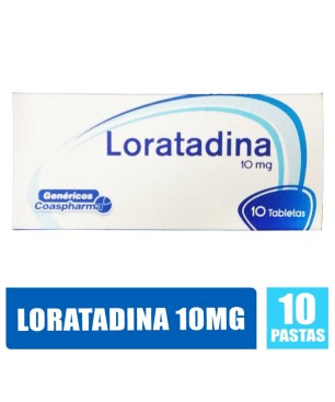 LORATADINA 10MG X 10 PASTILLAS