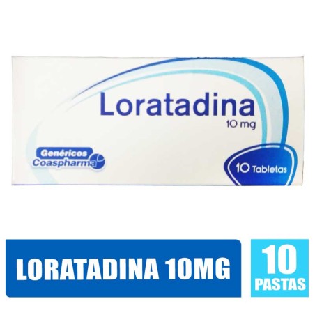 LORATADINA 10MG X 10 PASTILLAS