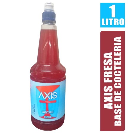 BASE DE COCTELERIA AXIS FRESA X 1000ML